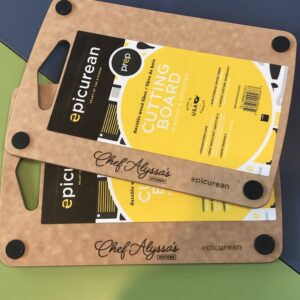 Individual CAK and Epicurean Cutting Board. 10" x 7.25"