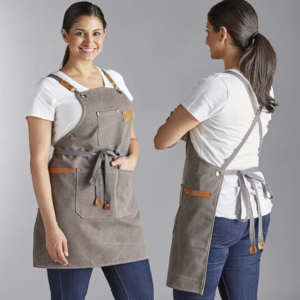 Gray Canvas Apron